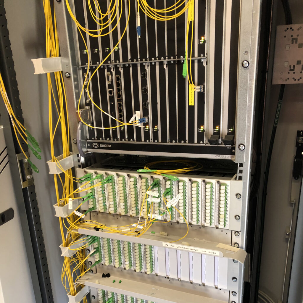 Optical Distribution Frames and Samgem ADR2500 SDH equipment
